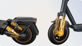 Trottinette électrique avec suspension et frein à disque : confort et sécurité pour les trajets urbains en France