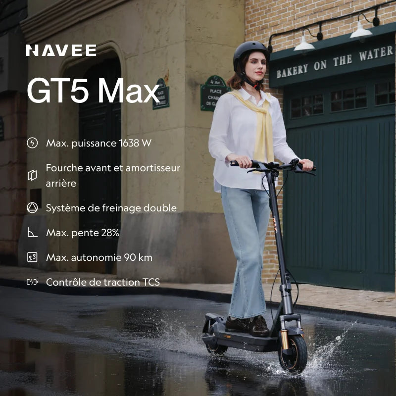 NAVEE GT5 Max & Sac Ignifuge