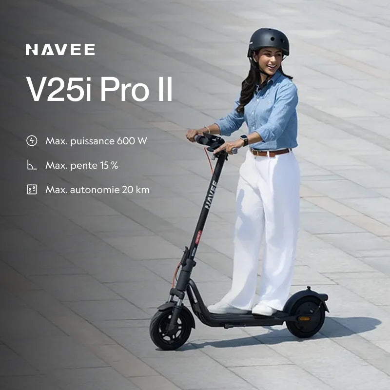 NAVEE V25i Pro II (Vitesse maximale : 20 km/h)