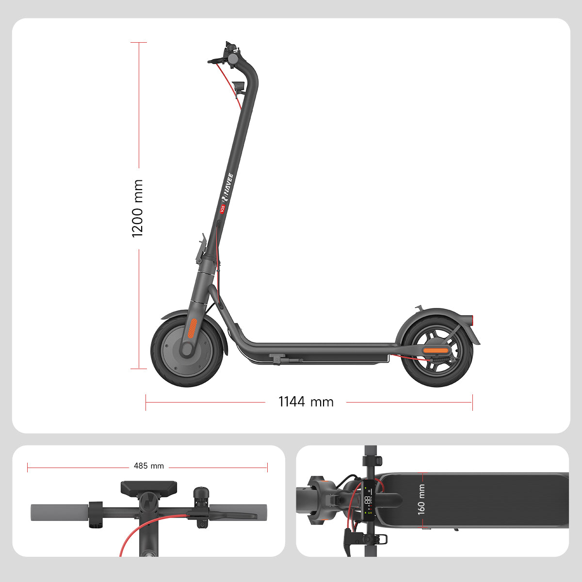 Trottinette Électrique Urbaine NAVEE V25
