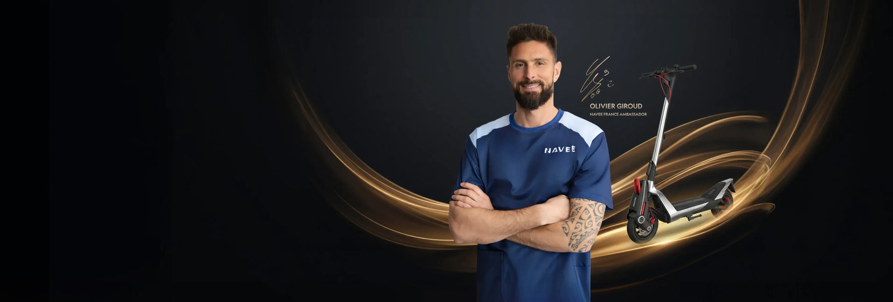 NAVEE × Olivier Giroud