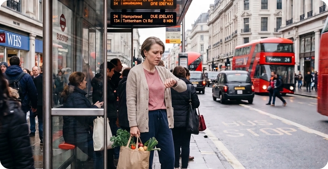 Transports en commun peu fiables