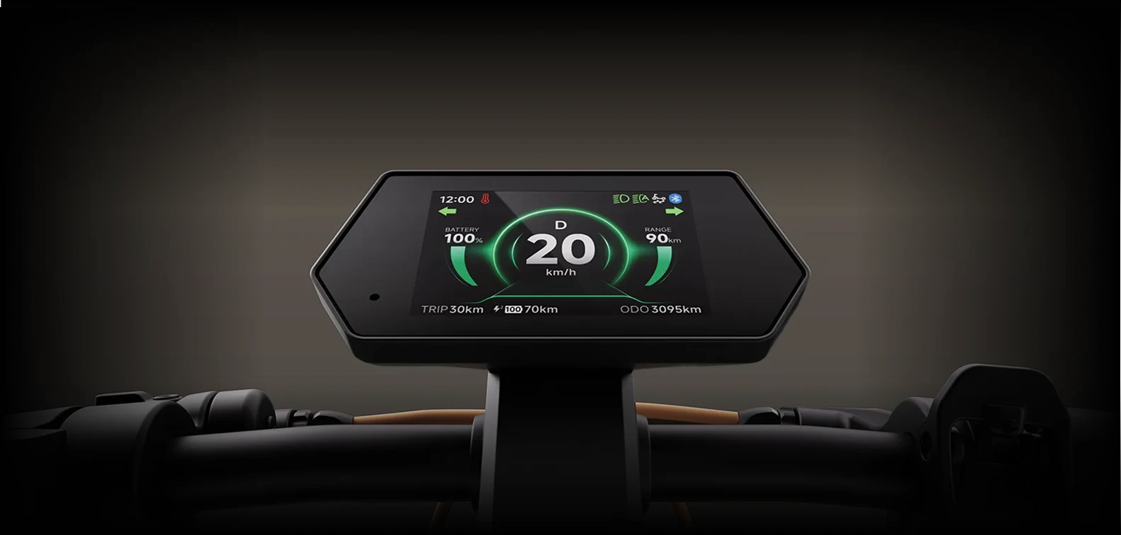 <strong>Écran TFT intelligent 3,5 pouces</strong>
