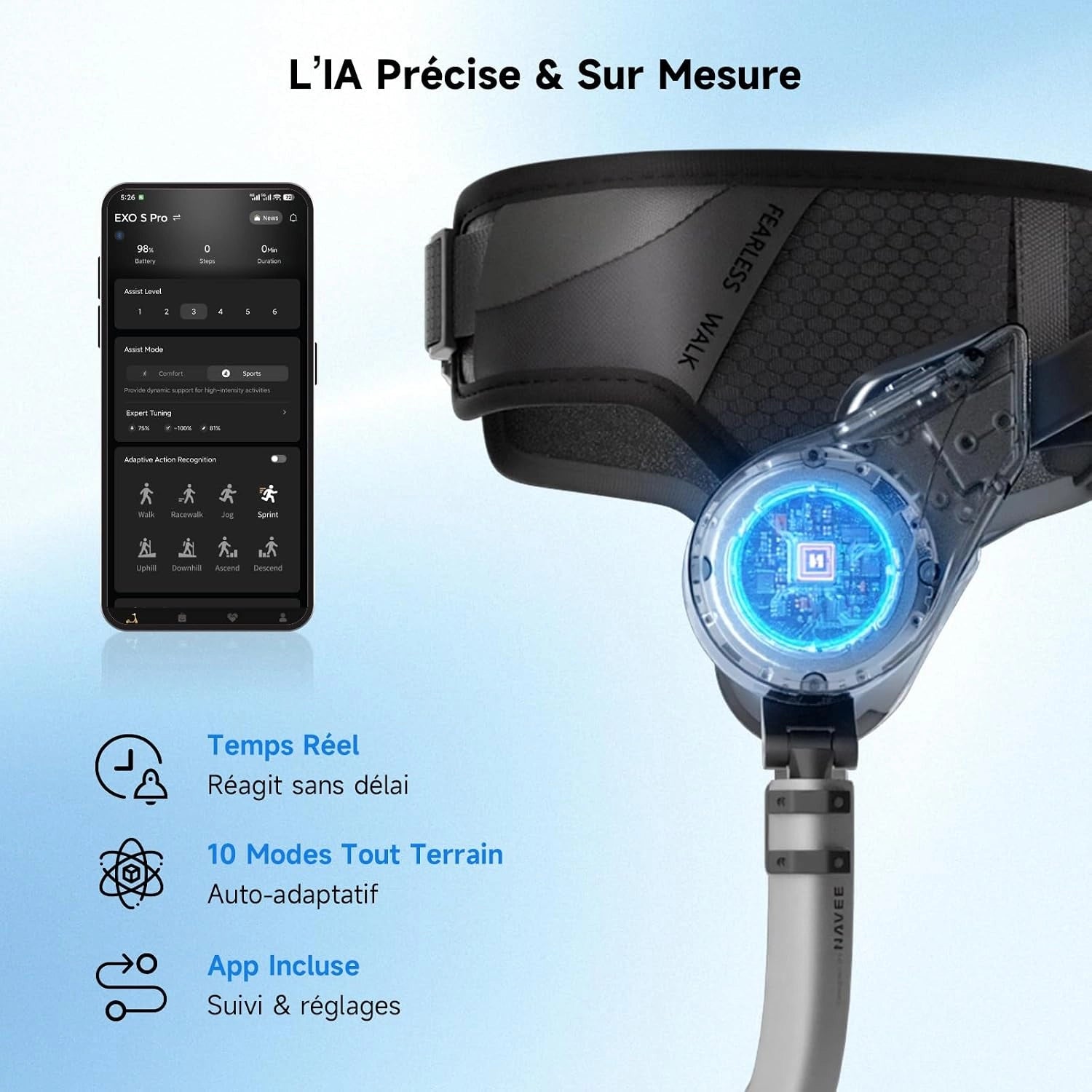NAVEE EXO S PRO Exosquelette