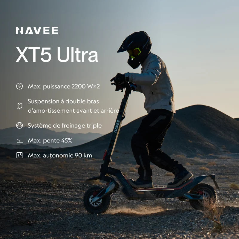 NAVEE XT5 Ultra & Sac Ignifuge
